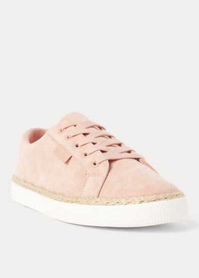 Ralph Lauren Jaycee Suede Sneakers Dame Danmark (NJBGQ9716)